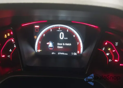 2019 Honda Civic Type R Touring z USA, uszkodzony, nr VIN SHHFK8G79KU202943